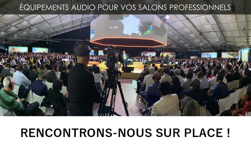 Découvrez nos solutions de conférences silencieuses à l'occasion d'un salon | sept. et oct. 2025